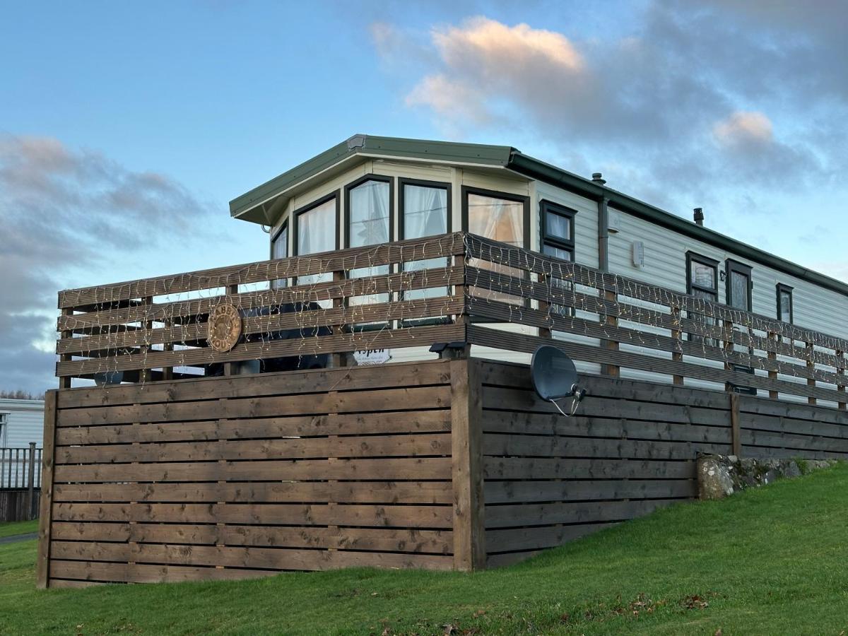 ניוטון סטיוארט Caravan Rabbit House No 81 At Three Lochs Holiday Park מראה חיצוני תמונה