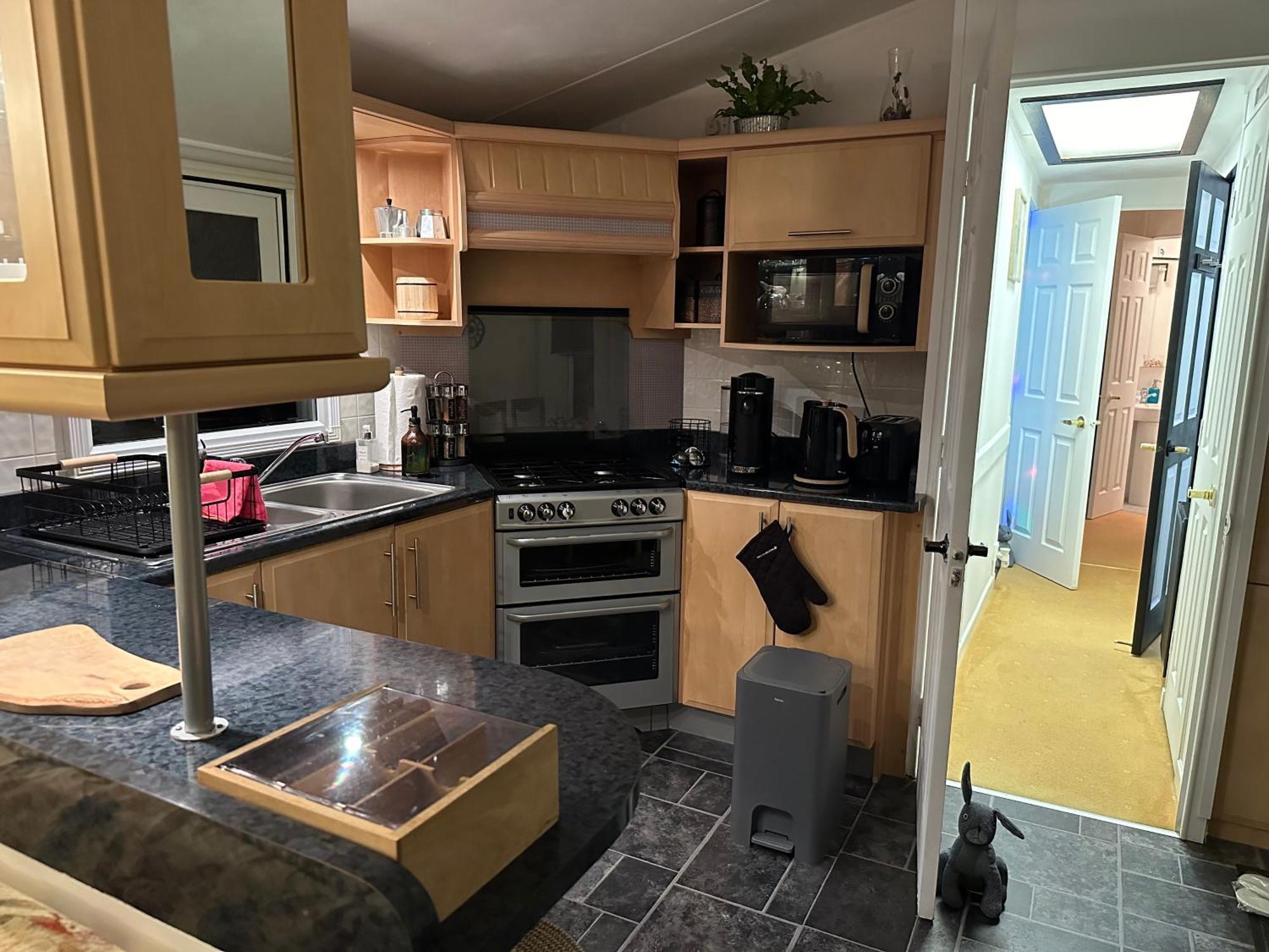ניוטון סטיוארט Caravan Rabbit House No 81 At Three Lochs Holiday Park מראה חיצוני תמונה