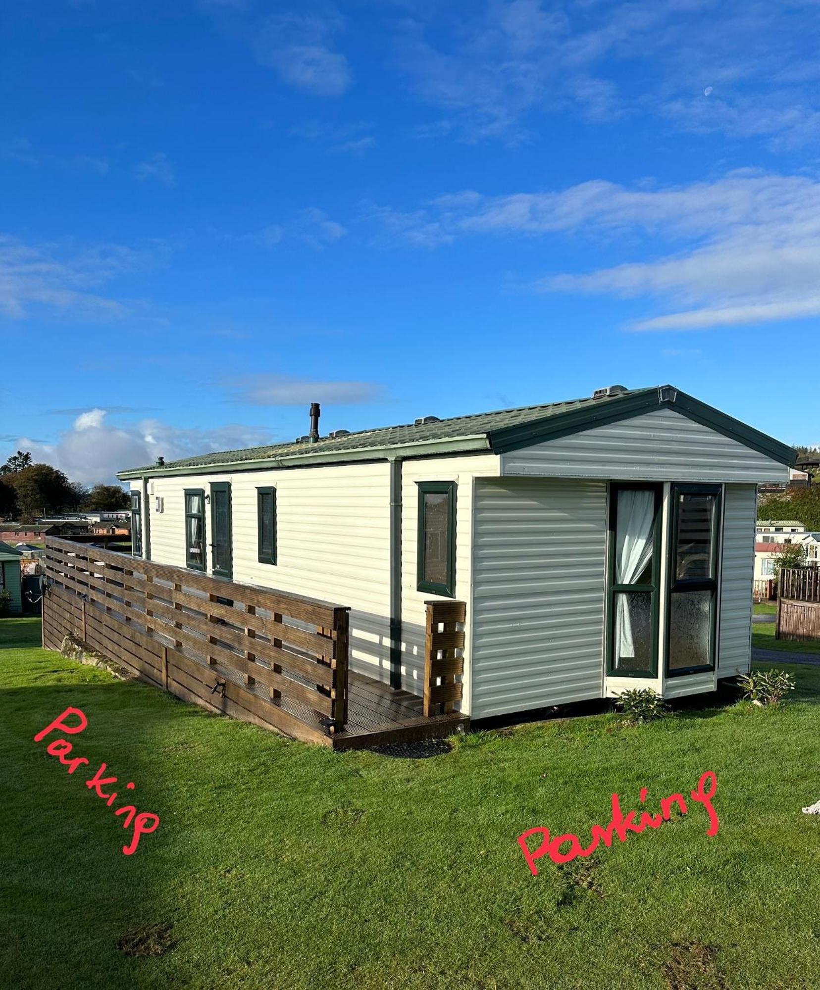 ניוטון סטיוארט Caravan Rabbit House No 81 At Three Lochs Holiday Park מראה חיצוני תמונה
